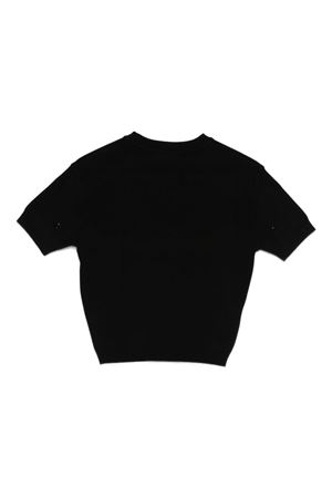 black viscose top ELISABETTA FRANCHI KIDS | EFMA169CFL060N000